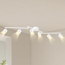 Kit de Iluminação Trilho BoostArea 6 Lâmpadas Branco Rotativo