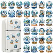 Kit de ímãs de arte com diamantes de Natal Motipuns, de 6 a 8 cm