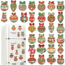 Kit de ímãs de pintura de diamante de Natal Motipuns de 30 unidades de 6-8 cm