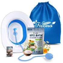 Kit de imersão de banho Sitz Fivona 4 em 1 para hemorróidas pós-parto Kit de imersão de banho Sitz Fivona 4 em 1 para hemorróidas pós-parto