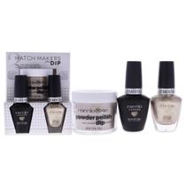 Kit de imersão para unhas Cuccio Colour Matchmakers Plus Pop, Fizz, Clink