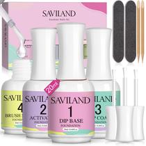 Kit de Imersão para Unhas SAVILAND Ultimate - 20ml de Pó e Líquido