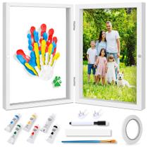 Kit de impressão à mão familiar Omrhvi DIY Craft Photo Frame Gift