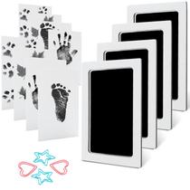 Kit de impressão de mãos e pés para bebês MengNi Clean Touch Ink Pad Kit de impressão de mãos e pés para bebês MengNi Clean Touch Ink Pad