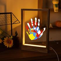 Kit de Impressão Manual Familiar CHERRY CHEERS com Luz e Moldura