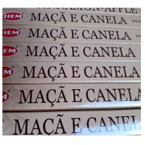 kit de Incenso Indiano HEM aroma Maça e Canela relaxamento e meditação 5 unidades