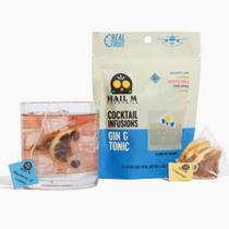 Kit de infusão para coquetel Gin & Tonic Hail M, 5 sachês de chá
