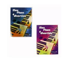 Kit de Iniciação Meu Piano É Divertido Alice G. Botelho Volume 1 e 2