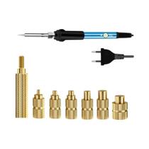 Kit De Inserção De Rosca De Latão Para Soldagem De Plástico M2-M6 Para Ponta De Ferro De Solda