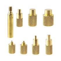 Kit De Inserto Térmico Para Impressão 3D M2-M8, Porca De Ferro Com Ponta De Latão Para Ferro De