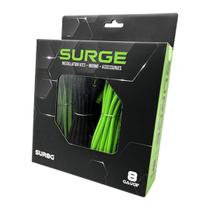 Kit de instalação de amplificador de áudio automotivo SURGE com cabo de calibre 8