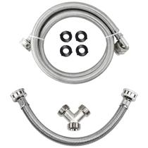 Kit de instalação de mangueira de secador a vapor TOMOON 1,2 m com cotovelo de 90