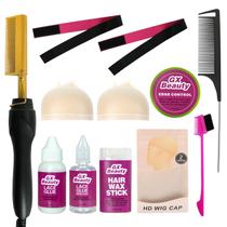Kit de instalação de perucas GX Beauty Electric Hot Comb 10 em 1