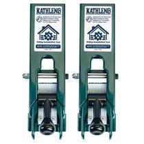 Kit de instalação de revestimento Kathleno, pacote com 2 unidades de policarbonato ajustável