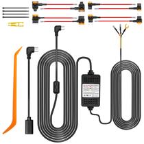 Kit de instalação elétrica para câmera veicular LGCLGY USB-C 3 fios 3,5 m 12-24 V Kit de instalação elétrica para câmera veicular LGCLGY USB-C 3 fios 3,5 m 12-24 V