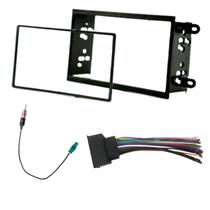 Kit de Instalação Multimídia Chevrolet Cobalt/Onix/Prisma/Spin 2013 até 2017 2 Din Preto Expex - EKTGM001