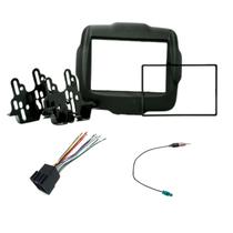 Kit de Instalação Multimídia Jeep Renegade 2015 em diante 2DIN Preto Soft Expex - EKTJP002 Kit de Instalação Multimídia Jeep Renegade 2015 em diante 2DIN Preto Soft Expex - EKTJP002
