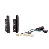 Kit de Instalação Multimídia Toyota Corolla/Etios/Hilux SW4/SRV/STD 2 Din Preto Expex - EKTTO002 Kit de Instalação Multimídia Toyota Corolla/Etios/Hilux SW4/SRV/STD 2 Din Preto Expex - EKTTO002