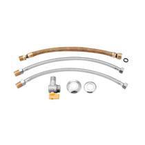 Kit de Instalação para Aquecedor a Gás Cromado 40cm B ESTEVES Única