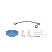 Kit de Instalação para Bacia com Caixa com Fixação Lateral Cromado Deca 1201.C.KIT.PCD