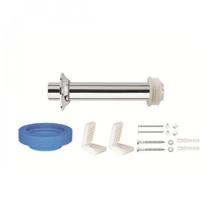 Kit de Instalação para Bacia Convencional com Fixação Lateral Cromado - Deca