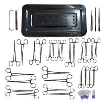 Kit de Instrumental Cirúrgico 32 peças Social Instrumentos Plasma Varias Cores Kit de Instrumental Cirúrgico 32 peças Social Instrumentos Plasma Varias Cores
