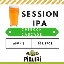 Kit de Insumos para Fabricação de Cerveja Artesanal 20L - Session IPA Chinook/Cascade