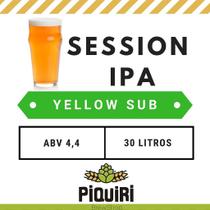 Kit de Insumos para Fabricação de Cerveja Artesanal 30L Session IPA Yellow Sub