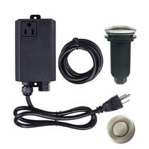 Kit de interruptor de ar para descarte de lixo Etoolcity em aço inoxidável