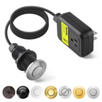 Kit de interruptor de ar para descarte de lixo Etoolcity em aço inoxidável Kit de interruptor de ar para descarte de lixo Etoolcity em aço inoxidável