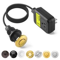 Kit de interruptor de ar para descarte de lixo Etoolcity LF40-C063 em aço inoxidável Kit de interruptor de ar para descarte de lixo Etoolcity LF40-C063 em aço inoxidável
