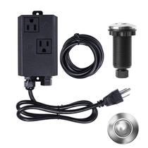 Kit de interruptor de ar para eliminação de lixo Etoolcity Dual Outlet