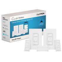Kit de interruptor de intensidade inteligente Lutron Caseta Original 150W de 3 vias