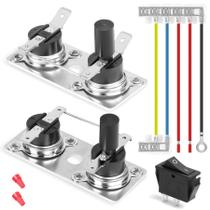 Kit de interruptor limitador de termostato Longsure 12V 120V para aquecedor de água de RV Kit de interruptor limitador de termostato Longsure 12V 120V para aquecedor de água de RV
