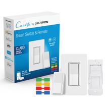 Kit de interruptores inteligentes Lutron Claro de 3 vias para iluminação inteligente Caseta