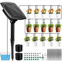 Kit de irrigação por gotejamento AONESY Solar Automatic 15 potes