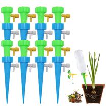 Kit de irrigação por gotejamento CGHHUI, pontas de irrigação de plantas ajustáveis, 16 unidades