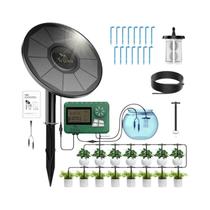 Kit De Irrigação Por Gotejamento De 15M Para Plantas Em Vasos De Estufa Com Temporizador Automático