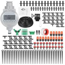 Kit de irrigação por gotejamento para irrigação de plantas Sistema de irrigação DIY