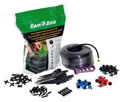 Kit de irrigação por gotejamento Rain Bird DRIPKITBAG, tubo de 30 m, 102 unidades