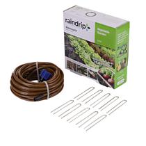 Kit de irrigação por gotejamento Raindrip R567DT para vegetais