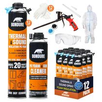 Kit de Isolamento com Espuma de Poliuretano Spray Bondure 22,3 m² com Pistola