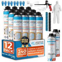 Kit de isolamento de espuma em spray Adhesive Guru 930g - 240m²