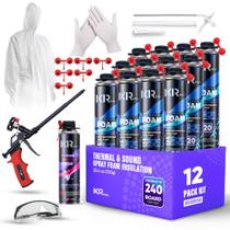 Kit de isolamento de espuma em spray ixirpro Expanding Sealant 720g
