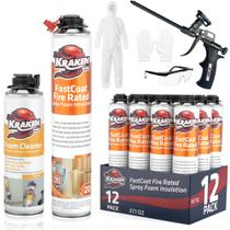 Kit de isolamento de espuma em spray Kraken Bond Fastcoat Fire Rated