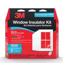 Kit de isolamento de janelas 3M 2141W-6 para 5 janelas 62x252cm
