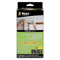 Kit de isolamento de janelas Duck MAX Strength, pacote com 2 unidades, 84x120cm