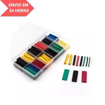 Kit de Isolamento Termorretrátil 280 Peças 2mm a 10mm