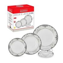 kit De Jantar Porcelana Louça Jantar 20 Peças Hauskraft