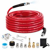 Kit de Jateamento de Esgoto SEPLY 15 em 1 com Mangueira de 15 m e 5800 PSI Kit de Jateamento de Esgoto SEPLY 15 em 1 com Mangueira de 15 m e 5800 PSI